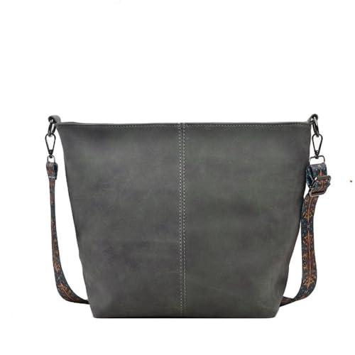 - Exzellente Kombination Frische und süße khakifarbene PU-Beutelhandtasche for Damen – verziert mit gewebten Elementen -Kann als Geschenk gegeben werden(Green) von ZLSCDHZ