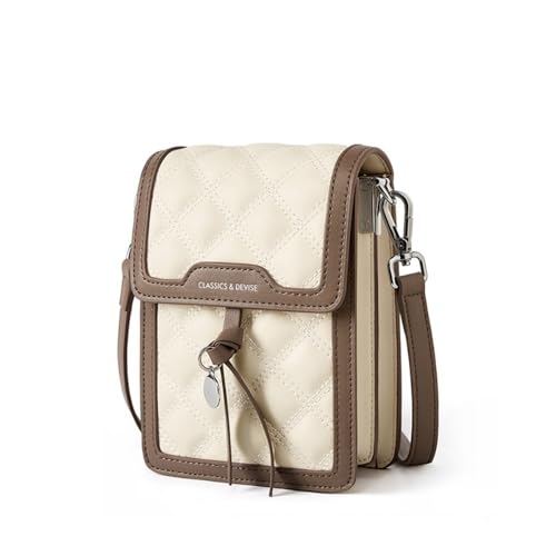 ZLSCDHZ - Exzellente Kombination Modische gesteppte Damen-Umhängetasche – Handtasche, Beige – farblich abgestimmt, exquisit und elegant -Kann als Geschenk gegeben werden ZLSCDHZ - Exzellente Kombination Modische gesteppte Damen-Umhängetasche – Handtasche, Beige – farblich abgestimmt, exquisit und elegant -Kann als Geschenk gegeben werden von ZLSCDHZ