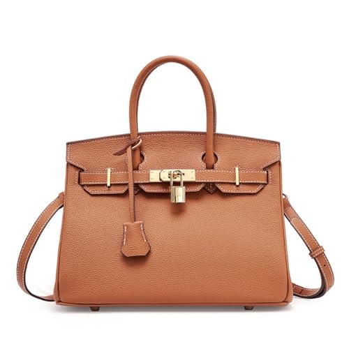 ZLSCDHZ - Exzellente Kombination Modische und strukturierte mehrfarbige Damenhandtasche, exquisite Handwerkskunst, die Funktionalität und Ästhetik vereint -Kann als Geschenk gegeben werden(Kim Brown) von ZLSCDHZ