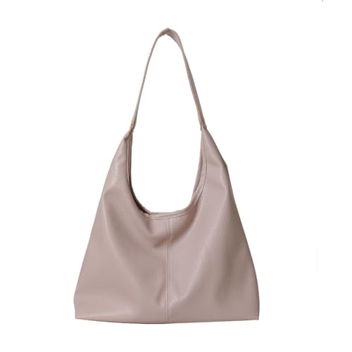 ZLSCDHZ - Exzellente Kombination Schlichte und stilvolle Damen-Tragetaschen: Aus hochwertigem Leder gefertigt, präsentieren sie Eleganz in mehreren Farben -Kann als Geschenk gegeben werden(Pink) von ZLSCDHZ