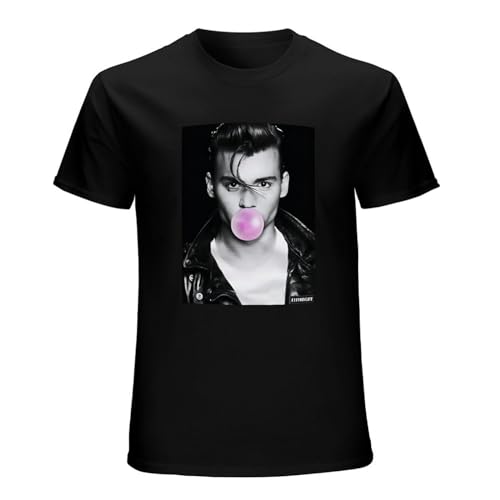 T Shirt Johnny Depp Icon Bubble Gum Black L T Shirt Johnny Depp Icon Bubble Gum Black L von ZLWEI