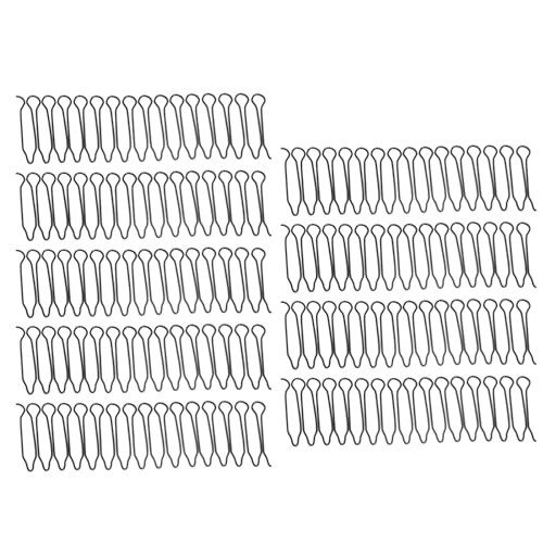 9pcs u Form Haare Finishing Fixer Kamm Stretch unsichtbar Flexible Haare Finishing Fixer Clips für Frauen Mädchen von ZLXCAOB
