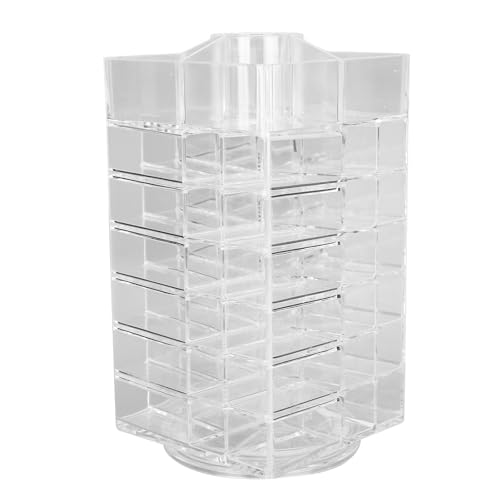 Großkapazität rotierender Lippenstift -Turm -Display Lip Gloss Storage Organizer Transparent von ZLXCAOB