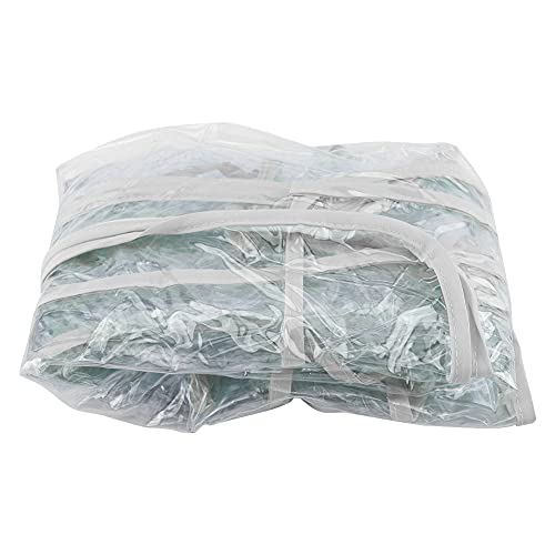 ZLXCAOB Kinderwagen Regenabdeckung Babywetterschild Vier Saison universelle Winddichte Regendicht belüftete Kinderwagenzubehör (Eva halb offener Fenster Regenabdeckung) von ZLXCAOB