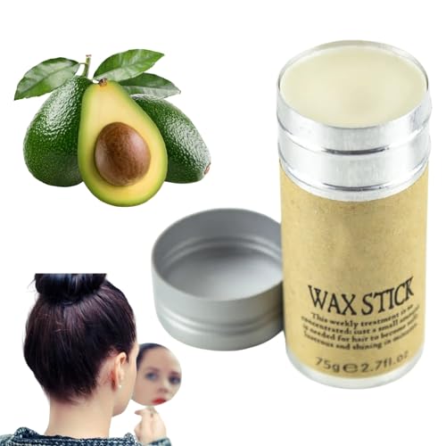 ZLXFT Haarwachs Stick, Wachsstab für Haar, Haarfinishing Cream Stick für Styling, Feuchtigkeitsspendendes Wachs für Damen und Herren, 1 Stück von ZLXFT