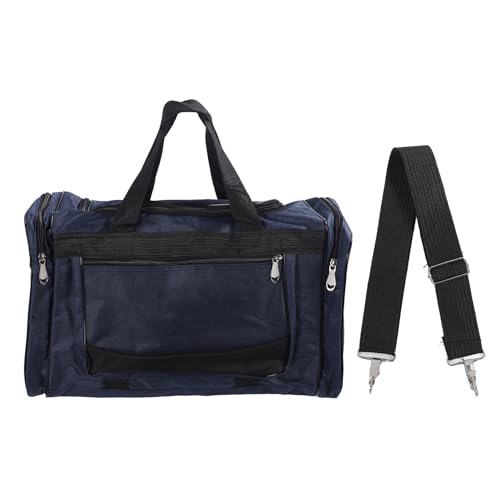 Sporttasche Für Damen, Weekender-Tasche Für Damen, Großes Fassungsvermögen, Oxford-Stoff, Stilvolle, Faltbare Hand-Reisetasche Für Damen, Handgepäcktasche Für Herren Und Damen(Blau) von ZLXHDL