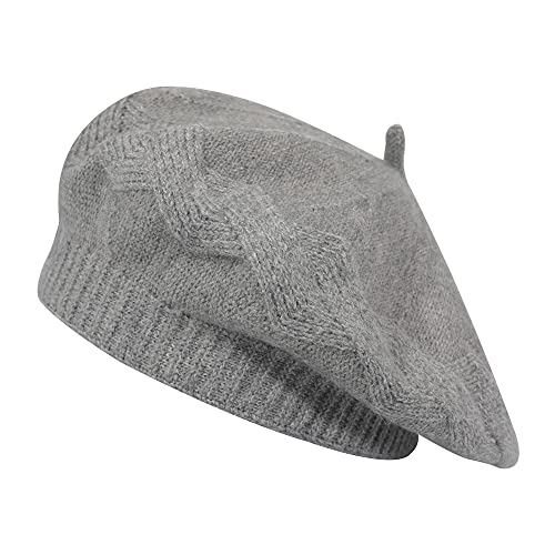 ZLYC Damen Baskenmütze Klassische Französischen Barett Einfarbig Warm Beret … von ZLYC