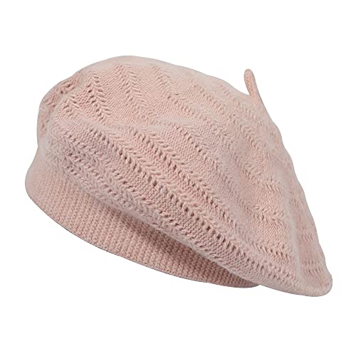 ZLYC Damen Baskenmütze Klassische Französischen Barett Einfarbig Warm Beret … von ZLYC