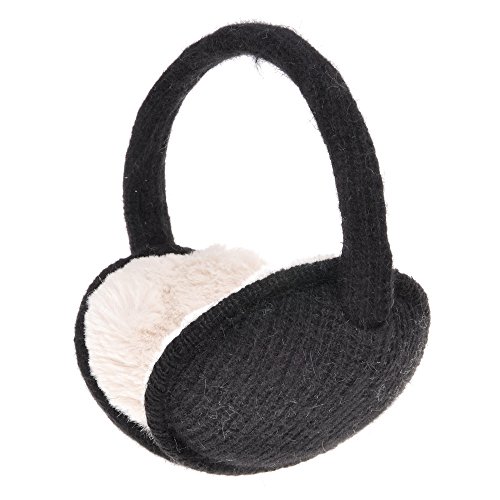 ZLYC Neue Winterzubehör Verstellbarer Ohrenschützer Ohrenwärmer Zusammenklappbar Outdoor Earmuffs Unisex Für Damen Herren, Schwarz, M von ZLYC