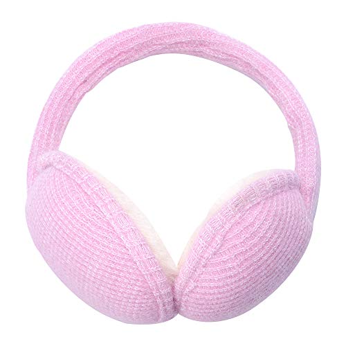ZLYC Damen Winter Verstellbarer Ohrenschützer Ohrenwärmer Outdoor Earmuffs(Rosa) von ZLYC
