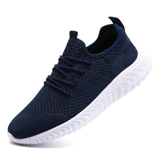 ZMBCYG Sportschuhe Damen Sneaker Turnschuhe Schuhe Sportschuhe Straßenlaufschuhe Tennisschuhe Slip On Fashion Walkingschuhe Fitnessschuhe Joggingschuhe Blau 36 EU von ZMBCYG