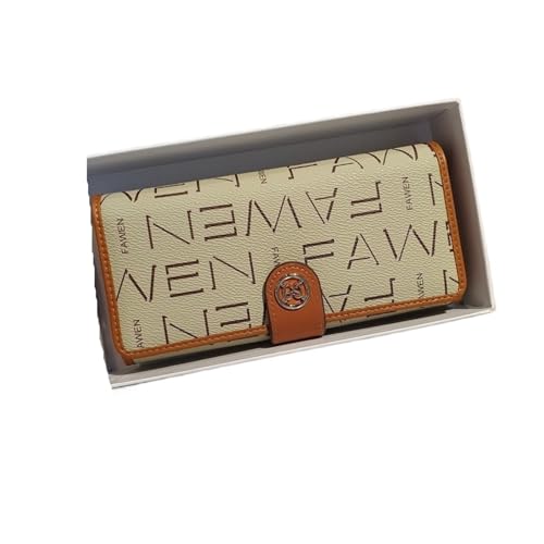 ZMCGNO Echtes Leder Luxus Lange Damen Geldbörse Multi Card Card Bag Große Kapazität Damen Handtasche Geldbörse(Color 07) von ZMCGNO