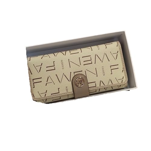 ZMCGNO Echtes Leder Luxus Lange Damen Geldbörse Multi Card Card Bag Große Kapazität Damen Handtasche Geldbörse(Color 08) von ZMCGNO