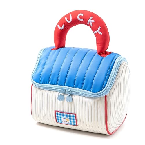 ZMCLZMD Reise-Make-up-Organizer Toilettenartikel-Taschen Mit Großem Fassungsvermögen Urlaubsutensilien Kompakte Handtasche Weiche Und Mädchenhafte Aufbewahrungstasche-3||18 * 13 * 17.5CM von ZMCLZMD