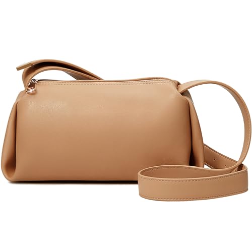 ZMDB Handtasche Damen Mittelgroß Damen Handy Umhängetasche Breiter Gurt, Große Kapazität Schultertasche für Frauen Crossbody Bag mit Verstellbarem Schultergurt, Weich & Verschleißfest von ZMDB