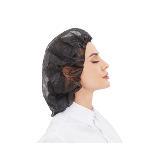 ZMDREAM Hair Nets LZ027B Einweg-Bouffant-Kappe für Lebensmitteldienst, Beauty-Haarabdeckungen für Damen und Herren, extra groß, 53,3 cm, latexfrei, 100 Stück, Schwarz ZMDREAM Hair Nets LZ027B Einweg-Bouffant-Kappe für Lebensmitteldienst, Beauty-Haarabdeckungen für Damen und Herren, extra groß, 53,3 cm, latexfrei, 100 Stück, Schwarz von ZMDREAM