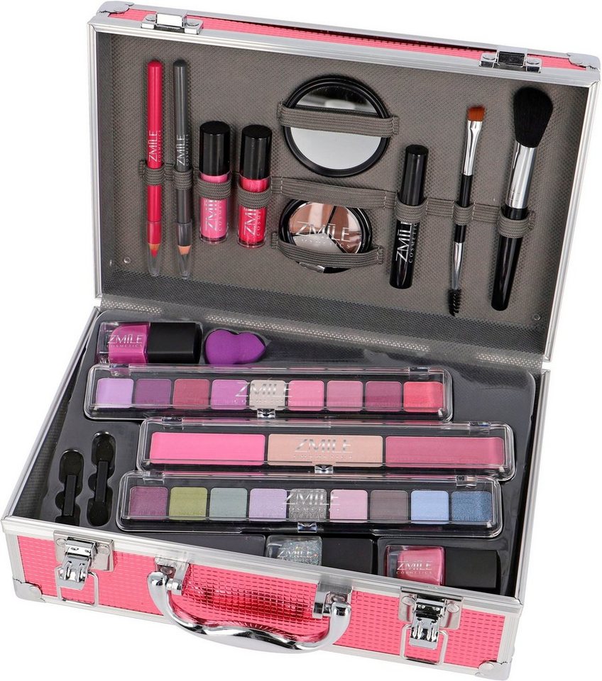 ZMILE COSMETICS Schmink-Koffer Schminkkoffer Merry Berry Set Alu Profi-Qualität 38 teilig Vegan ZMILE COSMETICS Schmink-Koffer Schminkkoffer Merry Berry Set Alu Profi-Qualität 38 teilig Vegan von ZMILE COSMETICS