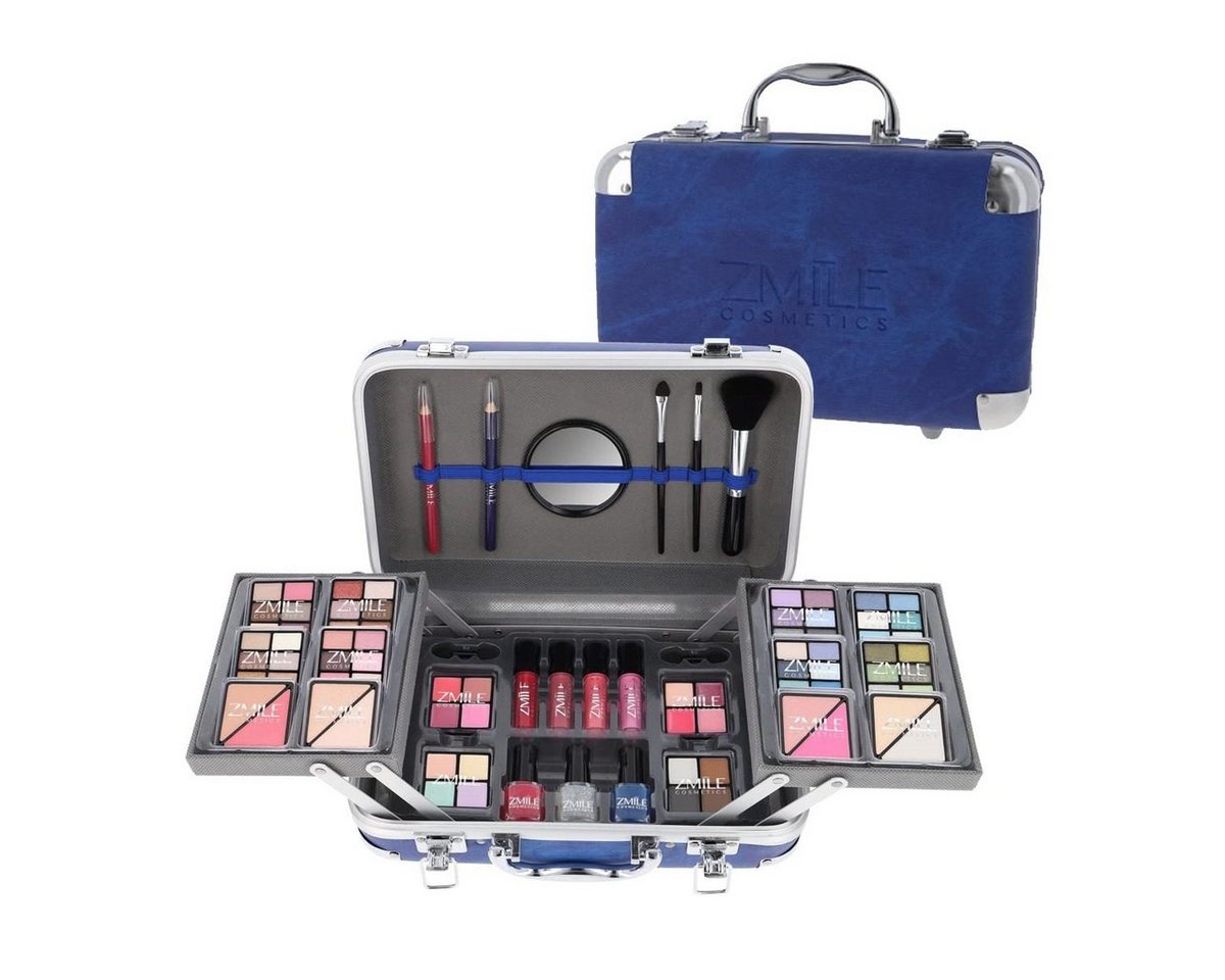 ZMILE COSMETICS Schmink-Koffer Schminkkoffer Traveller Blue Set 87 teilig ZMILE COSMETICS Schmink-Koffer Schminkkoffer Traveller Blue Set 87 teilig von ZMILE COSMETICS