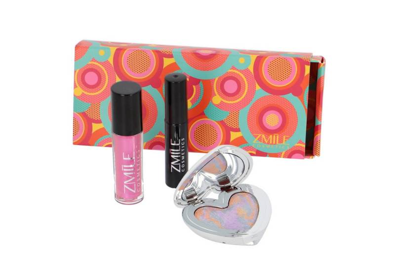 ZMILE COSMETICS Schmink-Set Pop Art Circles - vegane Kosmetik, 3-tlg. von ZMILE COSMETICS