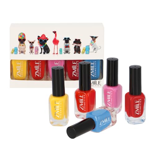 ZMILE Cosmetics Geschenkbox Gel Like Nail Polish Set 'Summer Vacation' von ZMILE Cosmetics