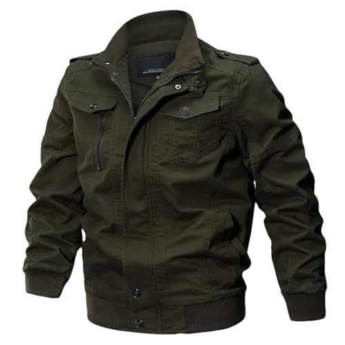 ZMIN Militär Bomber Jacke Männer Frühling Herbst Casual Multi-Tasche Pilot Jacken Männlichen Armee Fracht Flug Herren Jacken 2701army EN8 XL ZMIN Militär Bomber Jacke Männer Frühling Herbst Casual Multi-Tasche Pilot Jacken Männlichen Armee Fracht Flug Herren Jacken 2701army EN8 XL von ZMIN