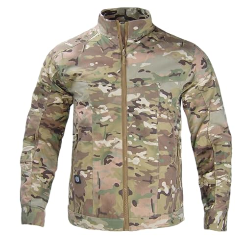 ZMIN Militärjacke Herren Taktische wasserdichte Armee Camo1 Jagdkleidung Kleidung Multicam Windjacken Jacken CP S von ZMIN
