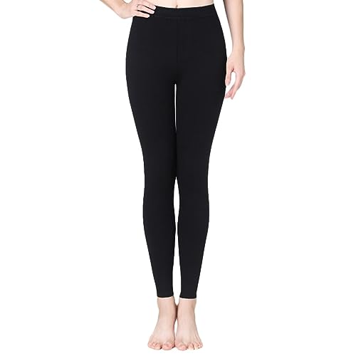 ZMNKH 100% Kaschmir Leggings für Herren Damen Thermo Unterwäsche Baselayer Hose Thermohosen für Wandern Skifahren Jagen von ZMNKH