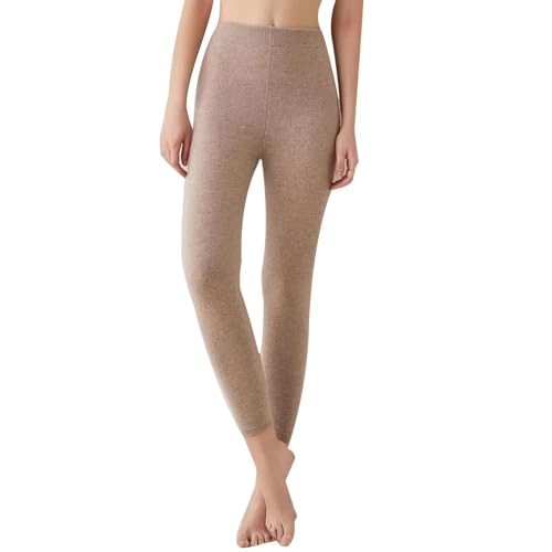 ZMNKH 100% Kaschmir Thermo-unterwäsche Unterhose,Damen Skiunterwäsche Winter Thermo Unterhosen Leggings Baselayer Hose Unterwäsche Hose von ZMNKH