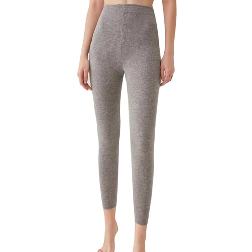 ZMNKH 100% Kaschmir Thermo-unterwäsche Unterhose,Damen Skiunterwäsche Winter Thermo Unterhosen Leggings Baselayer Hose Unterwäsche Hose von ZMNKH
