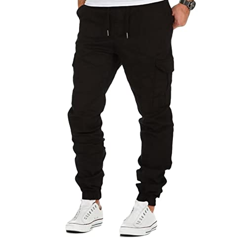 ZMNKH Herren Stretch Sweatpants Jogginghose für Freizeit Cargohose Sporthose von ZMNKH