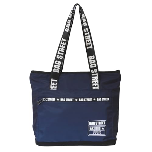 ZMOKA Schultertasche, Shopper Bag Street von Jennifer Jones - modische, leichte Damen Handtasche (Navy) - präsentiert von ZMOKA