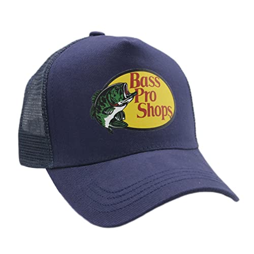 ZMOO Bass-pro-Shop Mesh-Baseballkappe bedruckt Trucker Mesh Hut atmungsaktiv Sonnenhut für Männer Frauen Outdoor Sport Angeln, Adjustable (56-60cm) von ZMOO