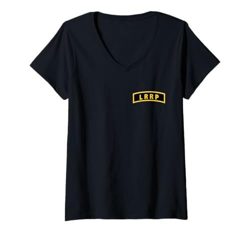 Damen Vietnam LRRP Militärkrieg der Long Range Recon Patrol Army T-Shirt mit V-Ausschnitt Damen Vietnam LRRP Militärkrieg der Long Range Recon Patrol Army T-Shirt mit V-Ausschnitt von ZMXVTUjBLWJHBSY Creations Co