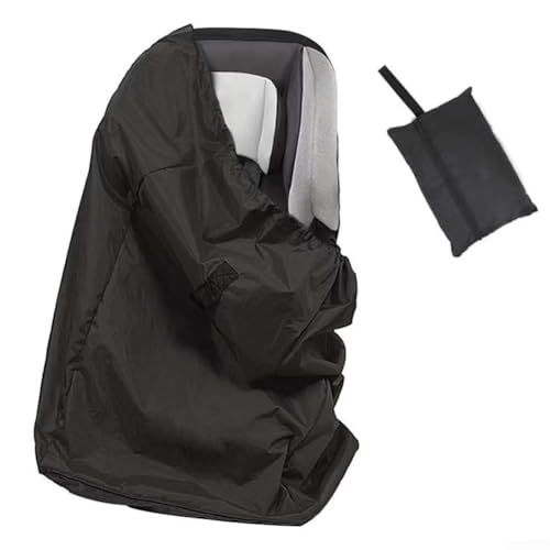 ZMdooreasy Reisefreundliches Material für Kindersitztasche sorgt für Schutz während Ihrer Reise, Wie abgebildet, Black 420D von ZMdooreasy