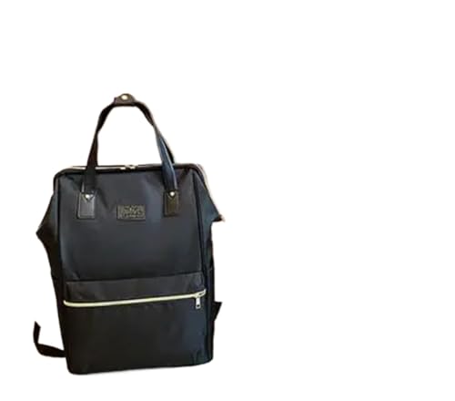 Reisetasche Mit Rollen Frauen Rädern Rucksack Frau Reise Trolley Tasche Reise Rucksack Mit Rädern Oxford Große Kapazität Reise Roll Gepäck Taschen Für Reisen(Black) von ZNJAMN