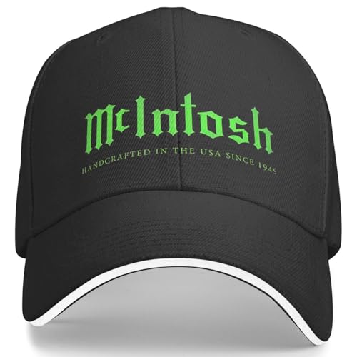 Klassisch MCINTOSH Baseball Cap Männer Frauen Print Trucker Hut Sommer Street Style Jagd Camping Atmungsaktive Baseball Caps cool von ZNODXFIV