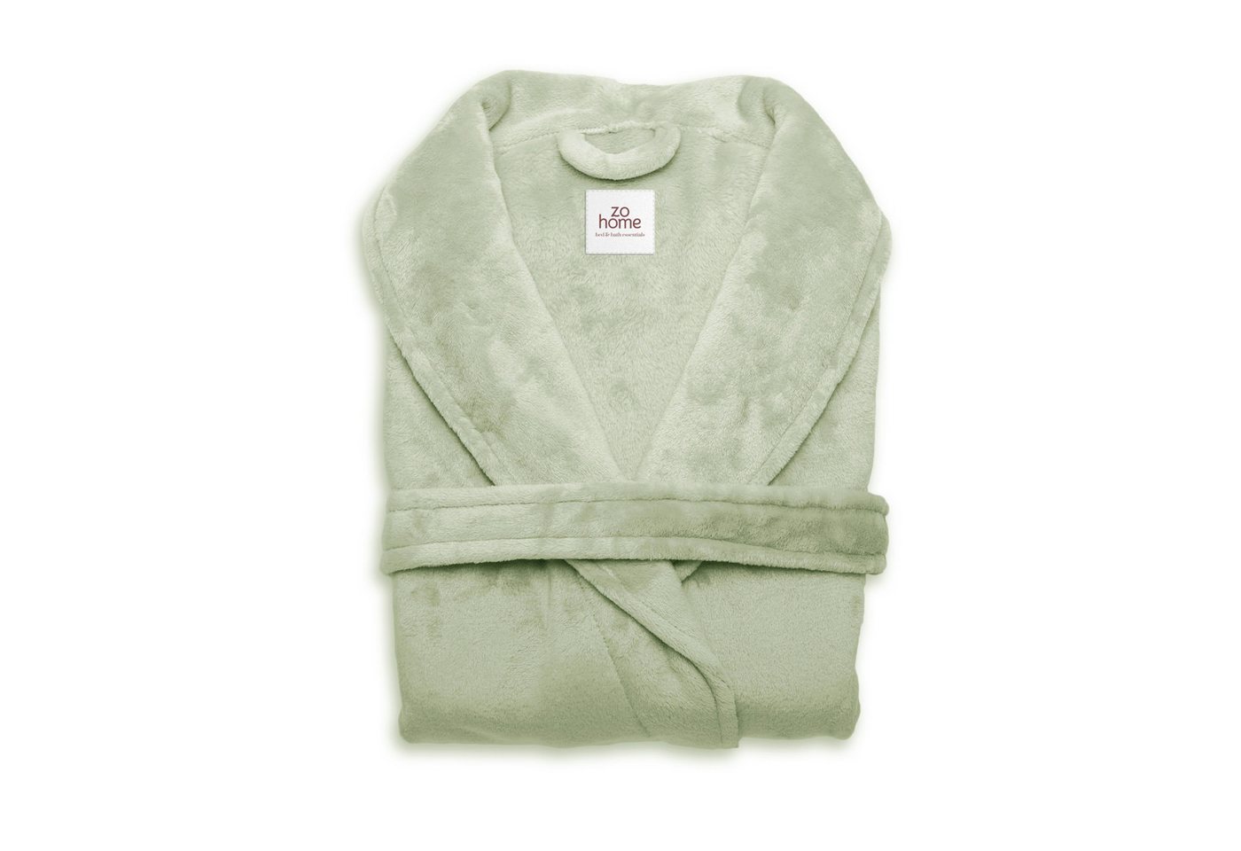 ZO HOME Bademantel Cara Bademantel Lang S Foam Green Bademantel S Foam-Green Uni, Bademantel Morgenmantel ZO HOME Bademantel Cara Bademantel Lang S Foam Green Bademantel S Foam-Green Uni, Bademantel Morgenmantel von ZO HOME