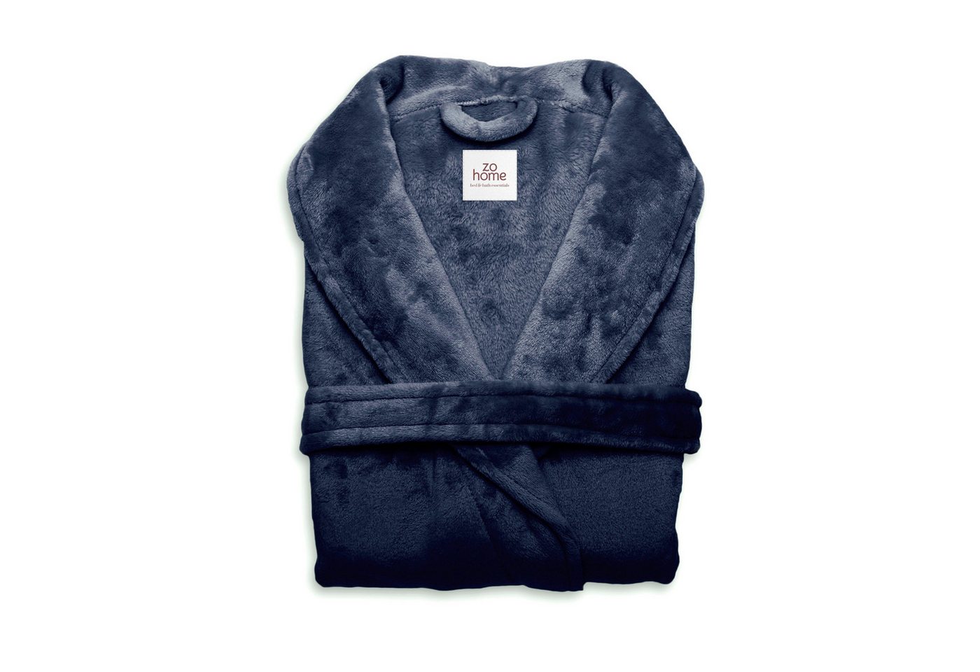 ZO HOME Bademantel Cara Bademantel Lang S Navy Blue Bademantel S Navy-Blue Uni, Bademantel Morgenmantel ZO HOME Bademantel Cara Bademantel Lang S Navy Blue Bademantel S Navy-Blue Uni, Bademantel Morgenmantel von ZO HOME