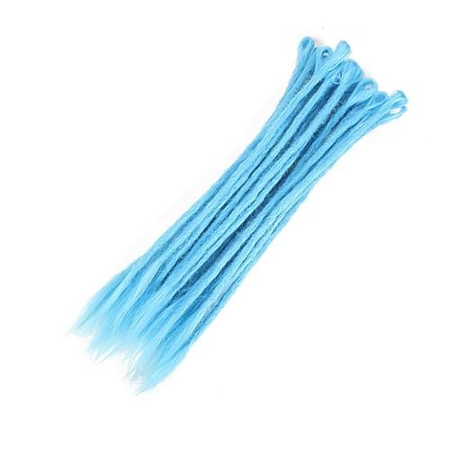 ZOAPDEBCE Menschliches Haar Verlängerungsband, Lockenhaar Naturhäkelhaar Handgemachtes Dreadlockshaar Synthetisches Flechthaar for Frauen und Männer(4)(2513B) von ZOAPDEBCE