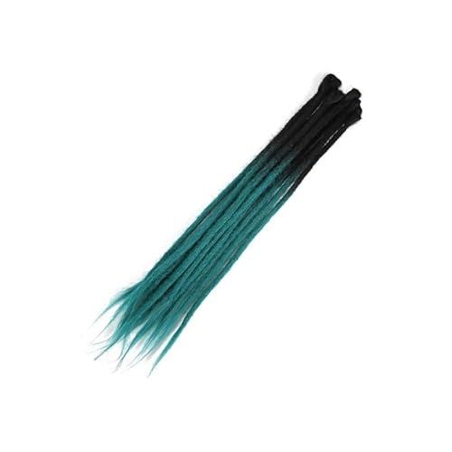 ZOAPDEBCE Menschliches Haar Verlängerungsband, Lockenhaar Naturhäkelhaar Handgemachtes Dreadlockshaar Synthetisches Flechthaar for Frauen und Männer(4)(Z2 18) von ZOAPDEBCE