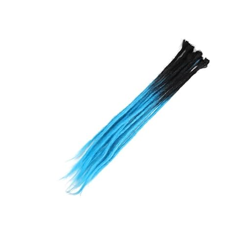 ZOAPDEBCE Menschliches Haar Verlängerungsband, Lockenhaar Naturhäkelhaar Handgemachtes Dreadlockshaar Synthetisches Flechthaar for Frauen und Männer(4)(Z2 2) von ZOAPDEBCE