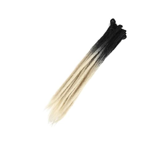 ZOAPDEBCE Menschliches Haar Verlängerungsband, Lockenhaar Naturhäkelhaar Handgemachtes Dreadlockshaar Synthetisches Flechthaar for Frauen und Männer(4)(Z2 26) von ZOAPDEBCE