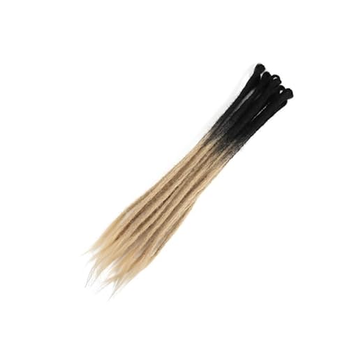 ZOAPDEBCE Menschliches Haar Verlängerungsband, Lockenhaar Naturhäkelhaar Handgemachtes Dreadlockshaar Synthetisches Flechthaar for Frauen und Männer(4)(Z2 31) von ZOAPDEBCE