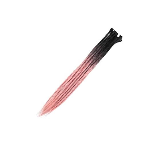 ZOAPDEBCE Menschliches Haar Verlängerungsband, Lockenhaar Naturhäkelhaar Handgemachtes Dreadlockshaar Synthetisches Flechthaar for Frauen und Männer(4)(Z2 39) von ZOAPDEBCE
