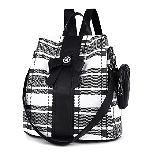 ZOCAI Rucksack Damen Leder Elegant Tasche Anti Diebstahl Daypack Reiserucksack Umhängetaschen Tagesrucksack Rucksäcke Henkeltasche 2 Set… von ZOCAI