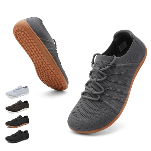 ZOEASHLEY Barfußschuhe Herren Breite Füße Sommer Schuhe Barfussschuhe Zehenschuhe Barefoot Shoes Men von ZOEASHLEY