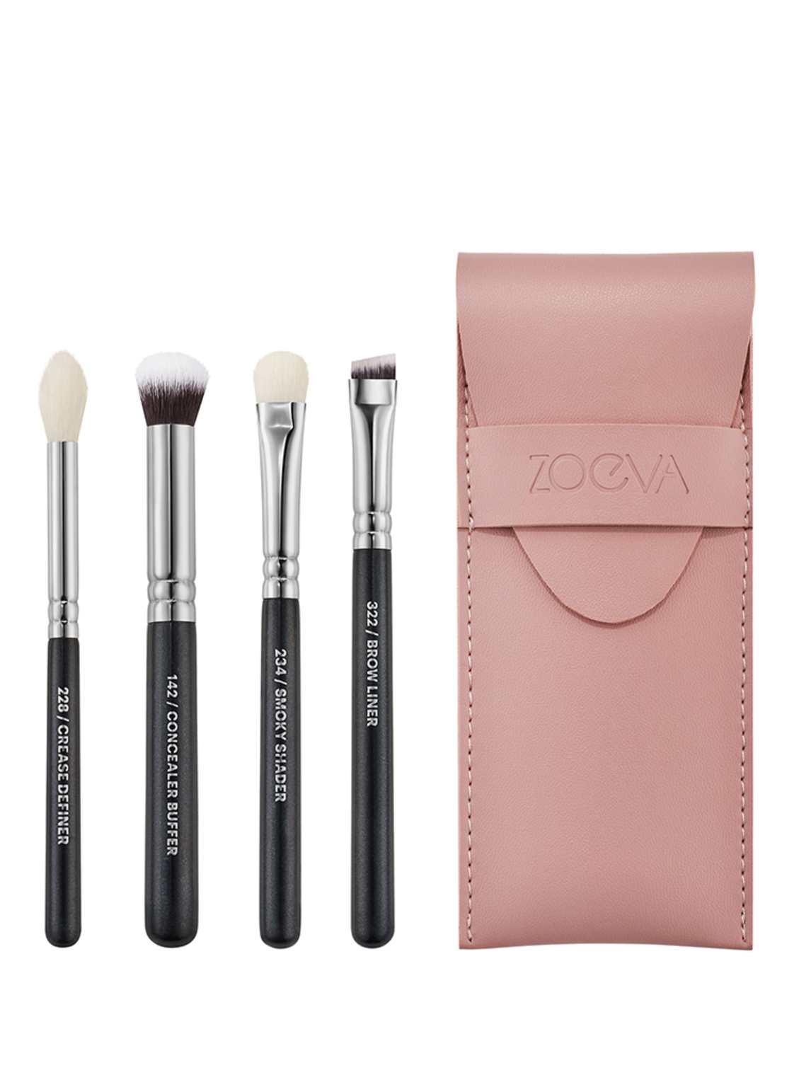 Zoeva Set Of 4 Mini Eye Brushes Pinsel-Set Zoeva Set Of 4 Mini Eye Brushes Pinsel-Set von ZOEVA