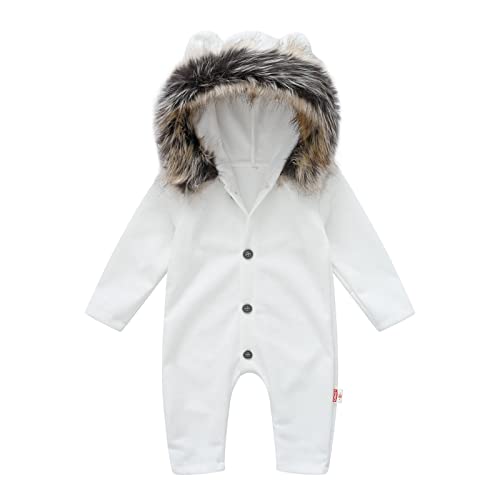 Baby Spielanzug Schlafanzug Baby Overall Strampler Baby Strampler Winter Baby Body Junge Schneeanzug Kinder JäCkchen FüR Kleid Kinder Newborn Fotoshooting von ZOFIS