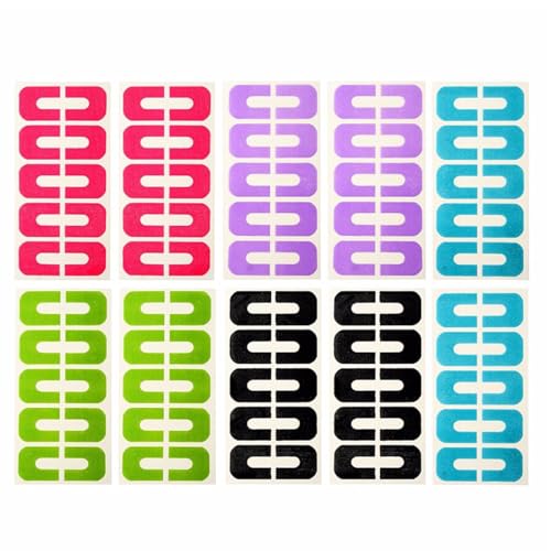 ZOKJSW Disposable Peel Off Tape Nail Art 100pcs - Auslaufsichere Hautbarriere Polish Protector Cover Guard von ZOKJSW