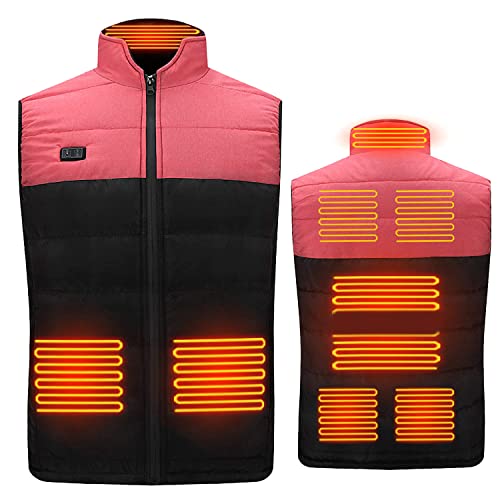 ZOLTA Heizweste Herren & Damen - Wärmeweste aus Poliester mit USB Anschluss - 27 cm langes USB - Kabel - Beheizte Weste UNISEX- 3 Einstellbar Temperatur von ZOLTA